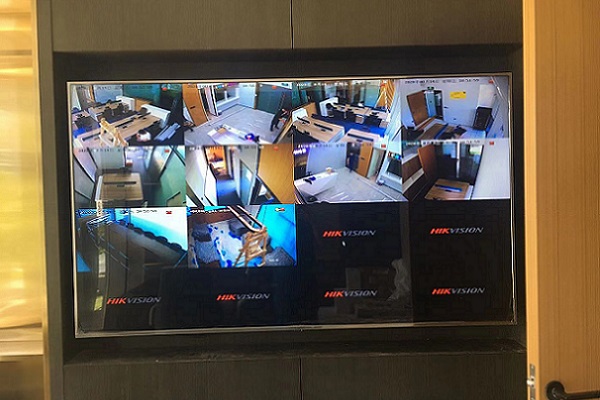 北京華信清算公司辦公區監控系統
