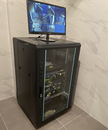 北京院子別墅海康威視安防監控安裝工程