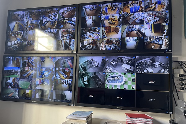 北京沃德寶國際幼兒園宇視安防監控系統安裝工程