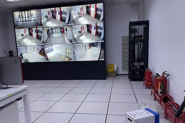 北京天融信公司?？低暟卜辣O控系統安裝工程